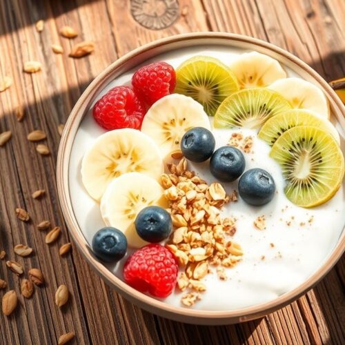 Bircher Müsli mit frischen Früchten