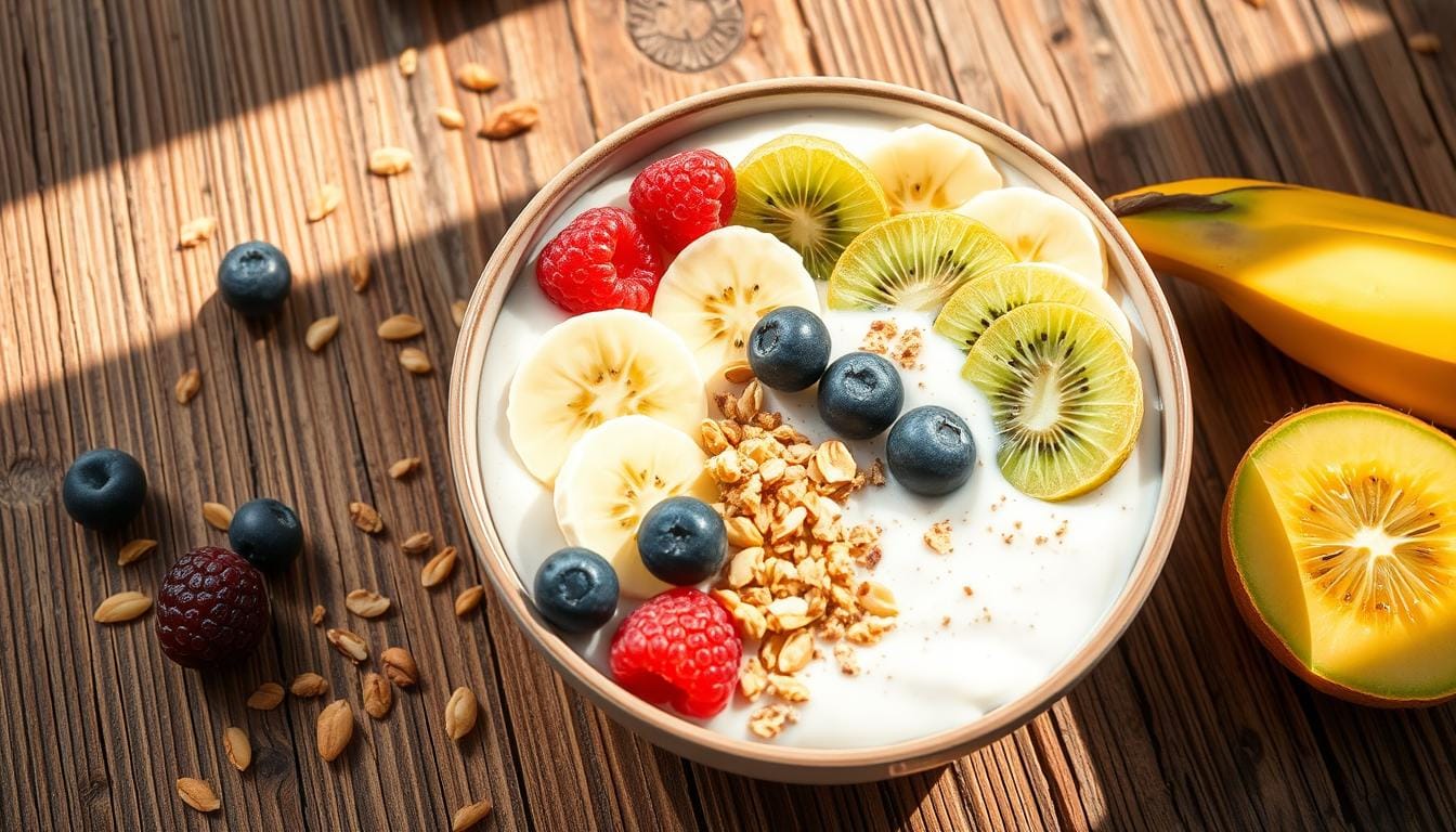 Bircher Müsli mit frischen Früchten