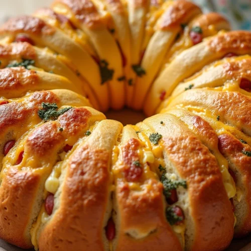 Pizza-Ziehknochen-Knoblauch-Brot Rezept