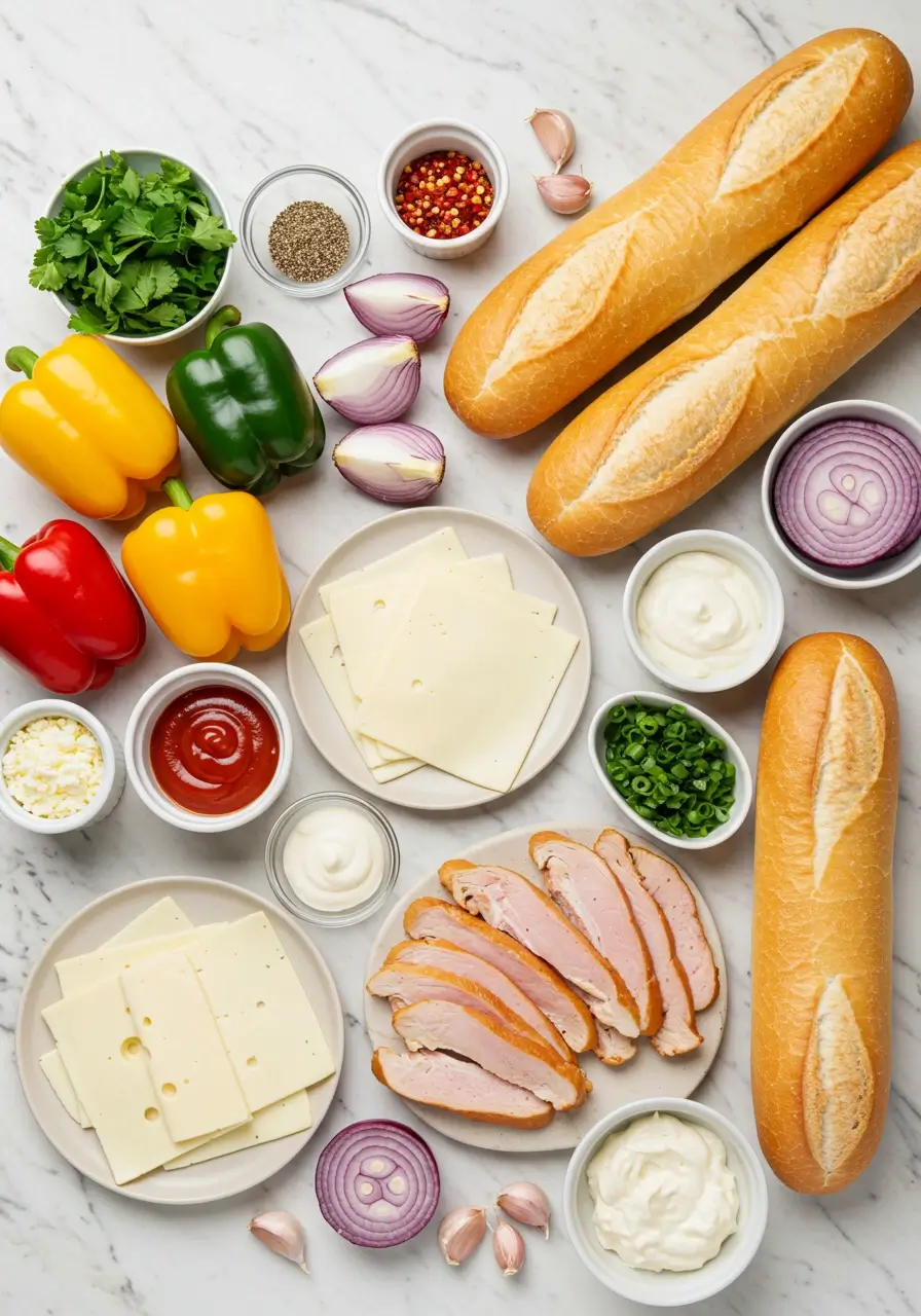 Hähnchen Cheesesteaks