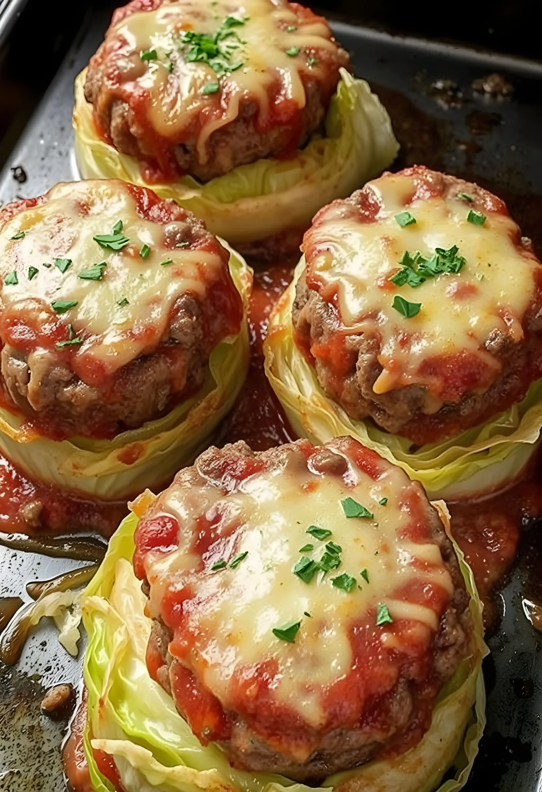 Ofengebackene Kohlburger