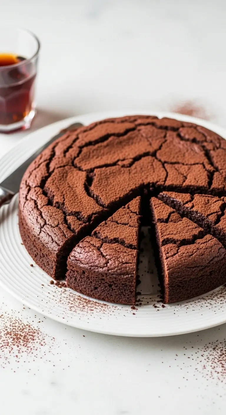 Torta Caprese Rezept Saftiger italienischer Schokoladenkuchen