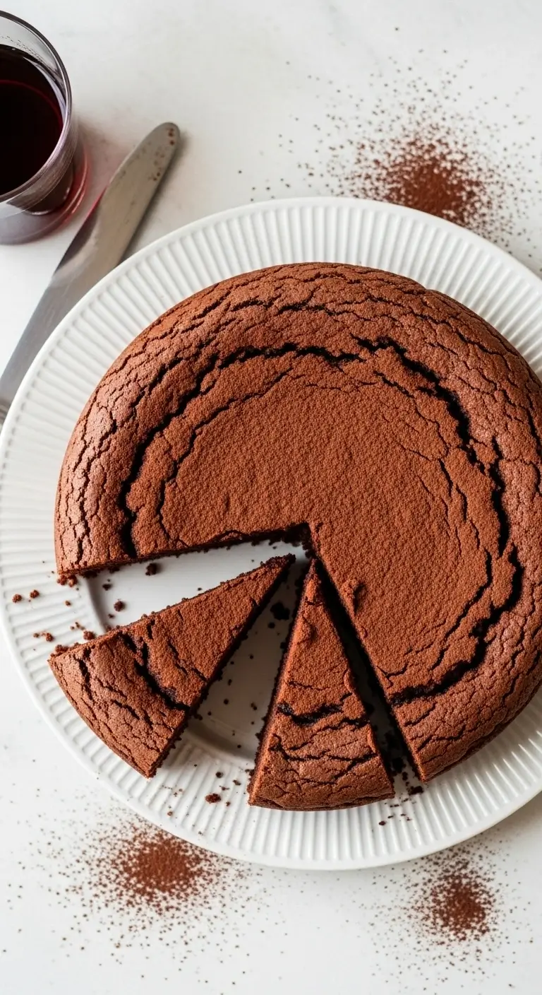 Torta Caprese Rezept Saftiger italienischer Schokoladenkuchen