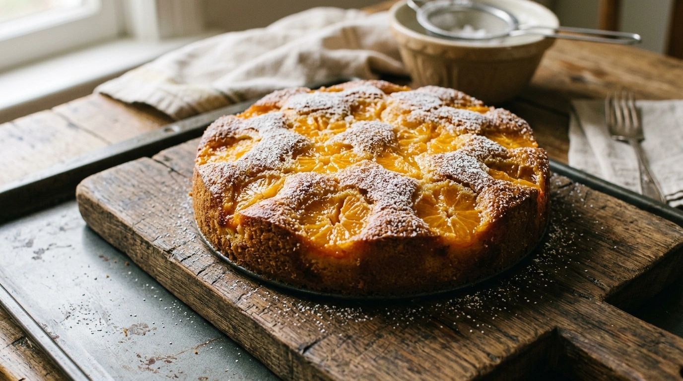 Mandarinen Schmandkuchen – saftig, cremig und einfach auf dem Blech gebacken