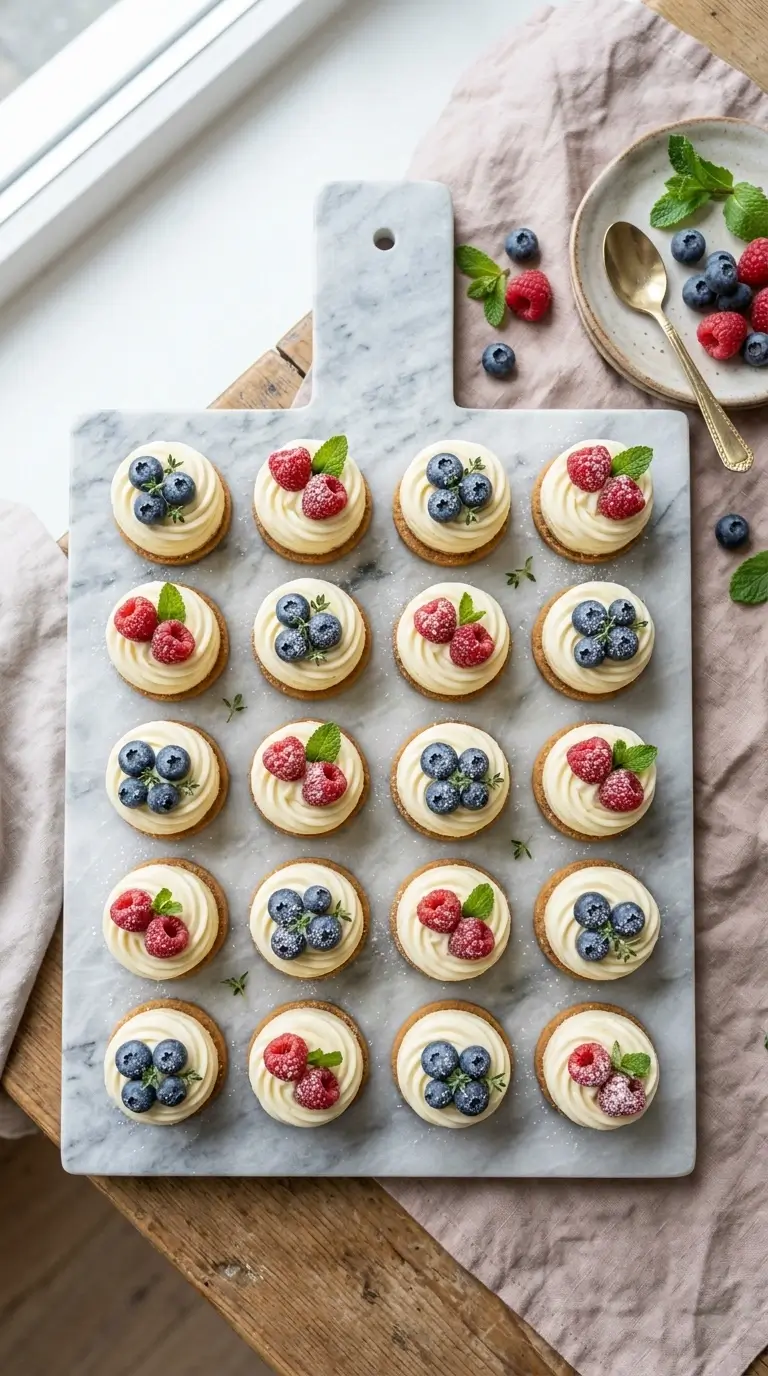 Obstspieße mit Joghurtdip