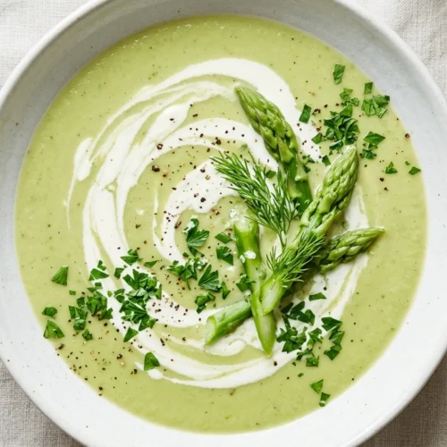 Spargel Creme Suppe Thermomix – samtig, cremig und aromatisch mit weißem Spargel