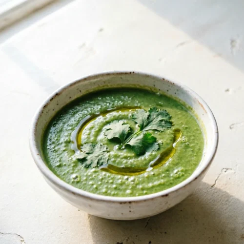 Cucumber-Tomatillo Gazpacho