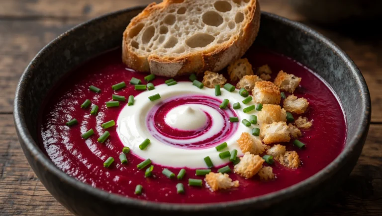 schnelle Rezepte – Rote-Bete-Suppe: Cremiges Rezept in nur 20 Minuten