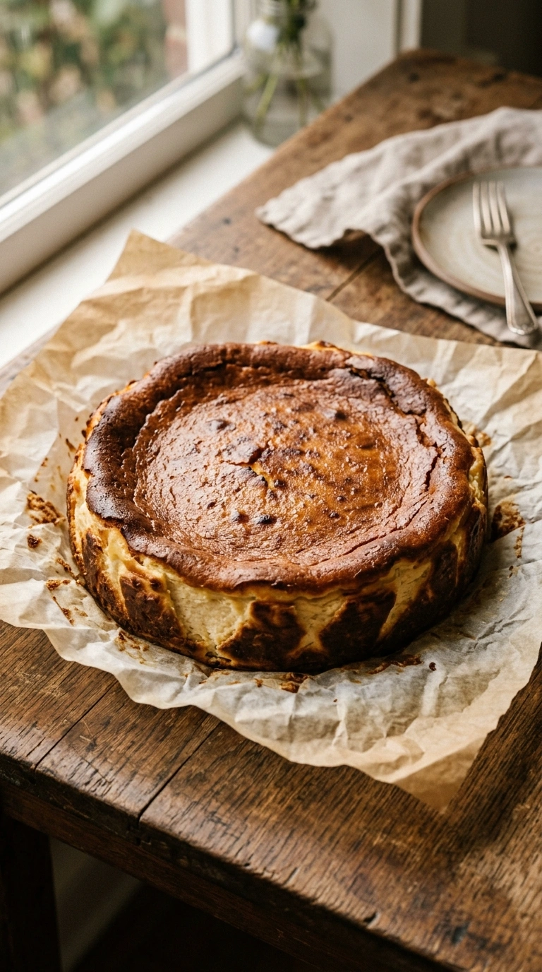 schnelle Rezepte – Der beste Käsekuchen der Welt – das Original aus San Sebastián