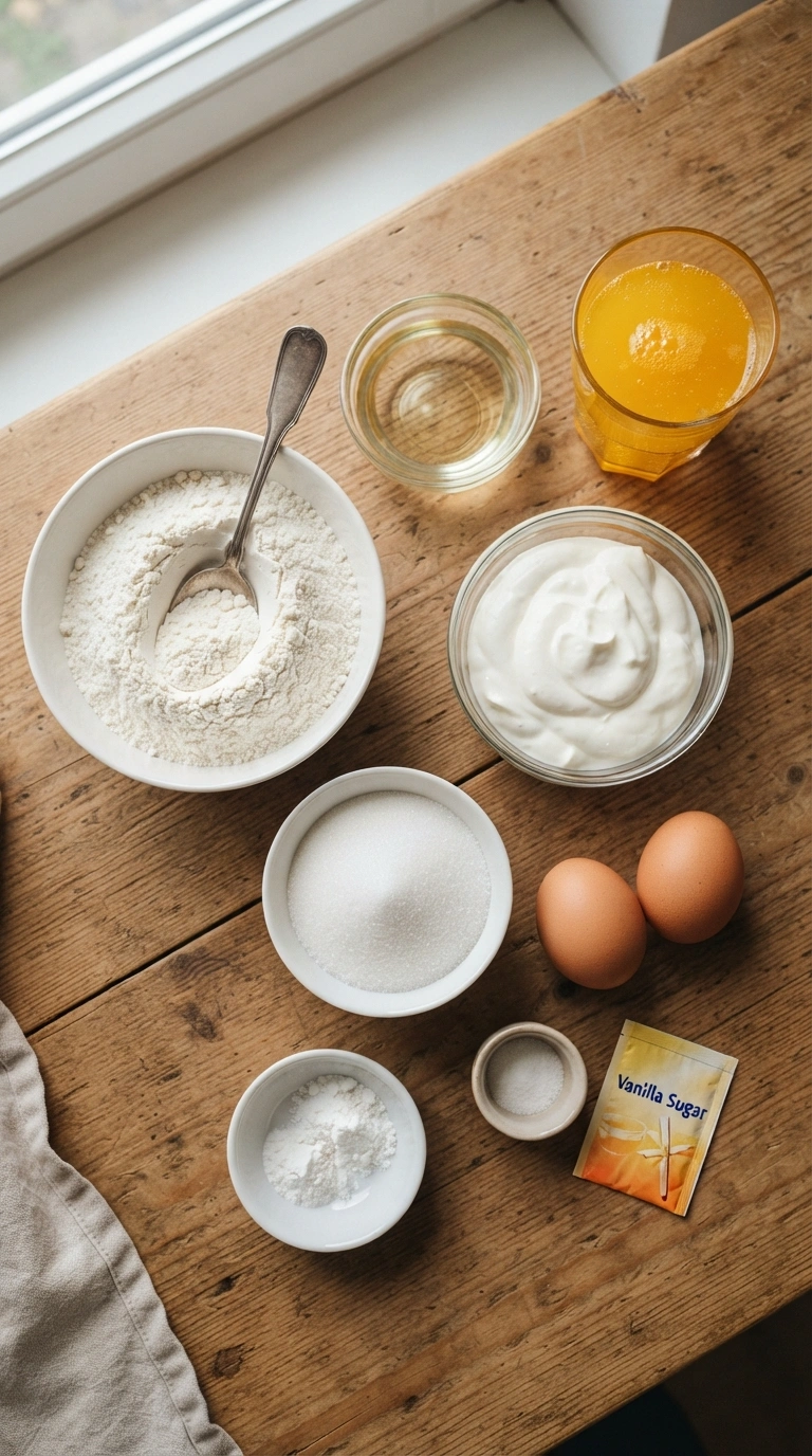 Fantakuchen mit Schmand: Saftiges Grundrezept mit cremiger Haube