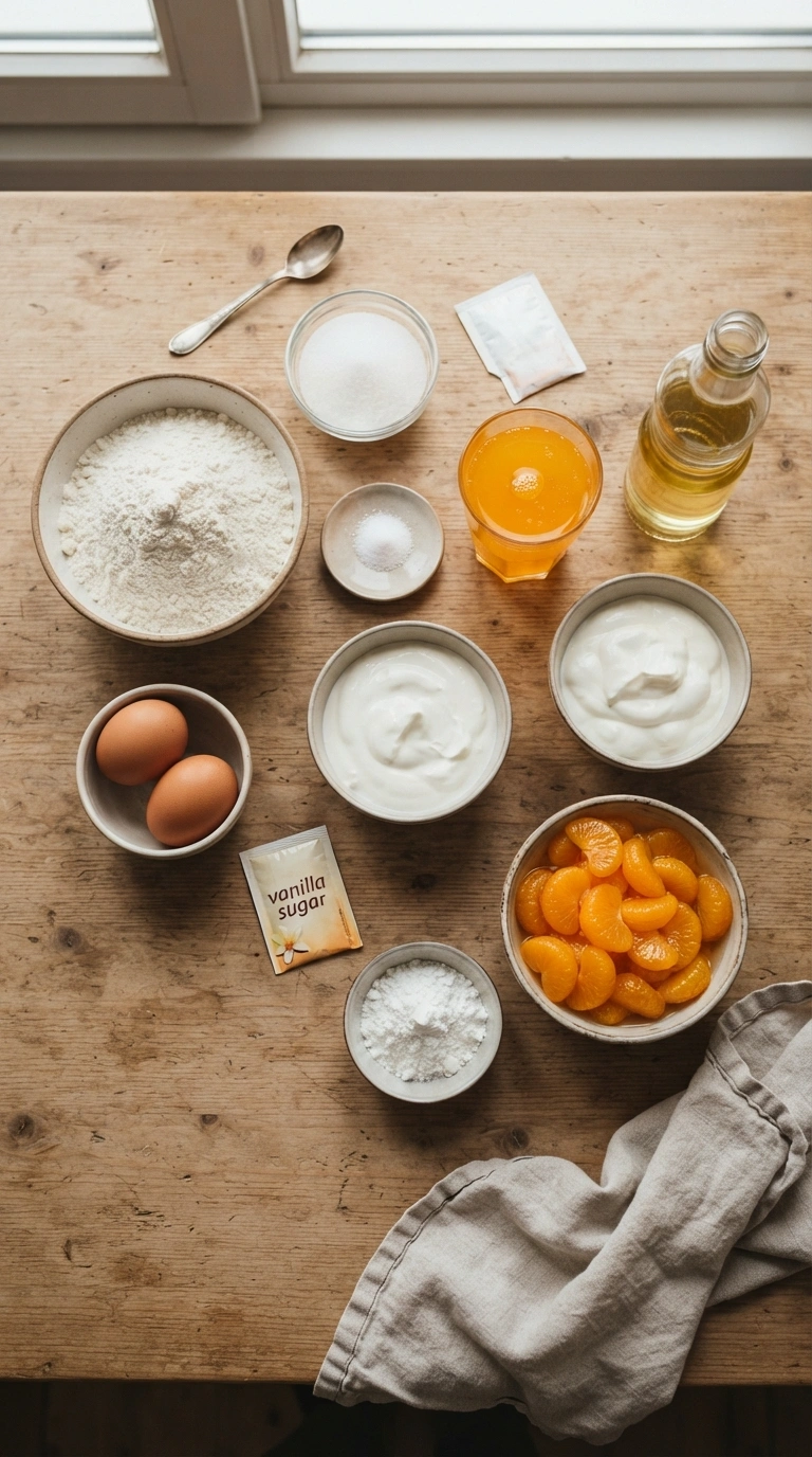 Fanta Mandarinen Kuchen