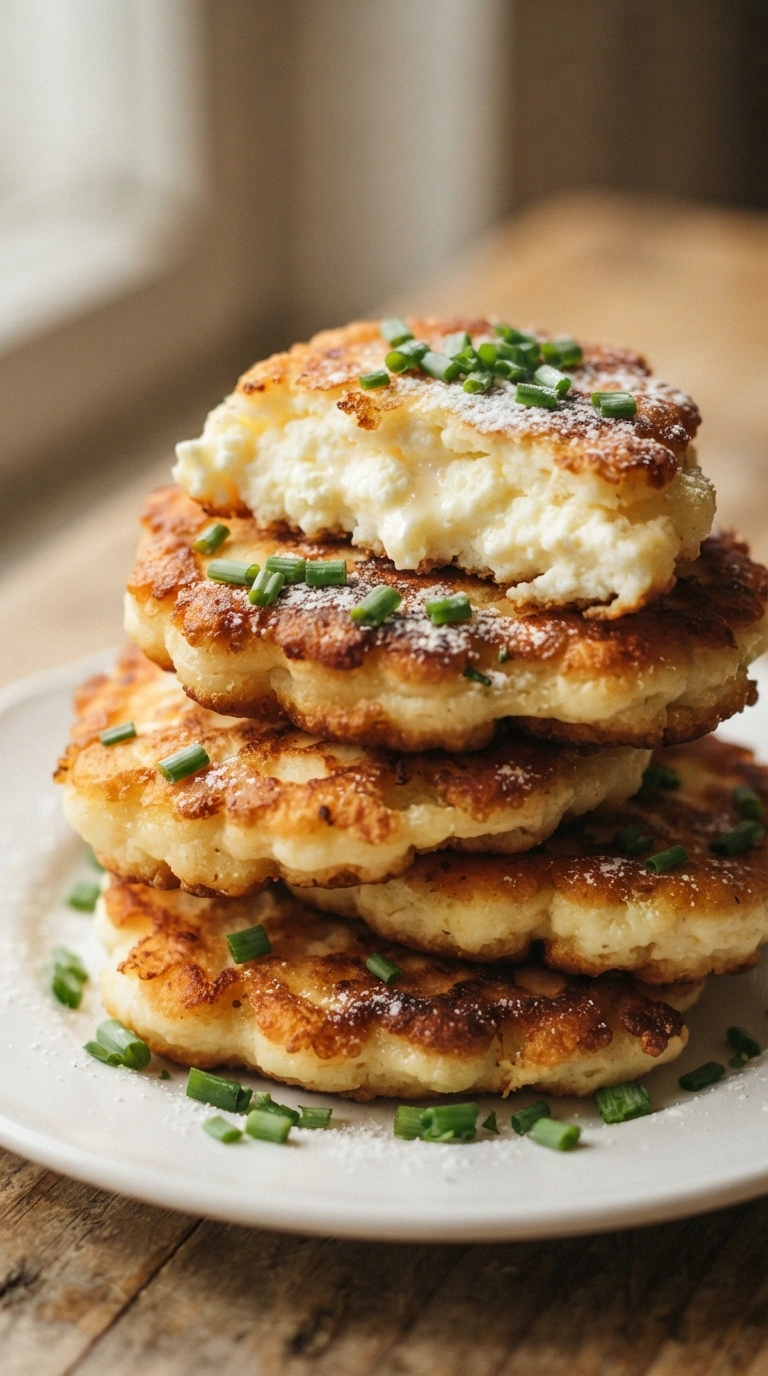 Hüttenkäse Bratlinge