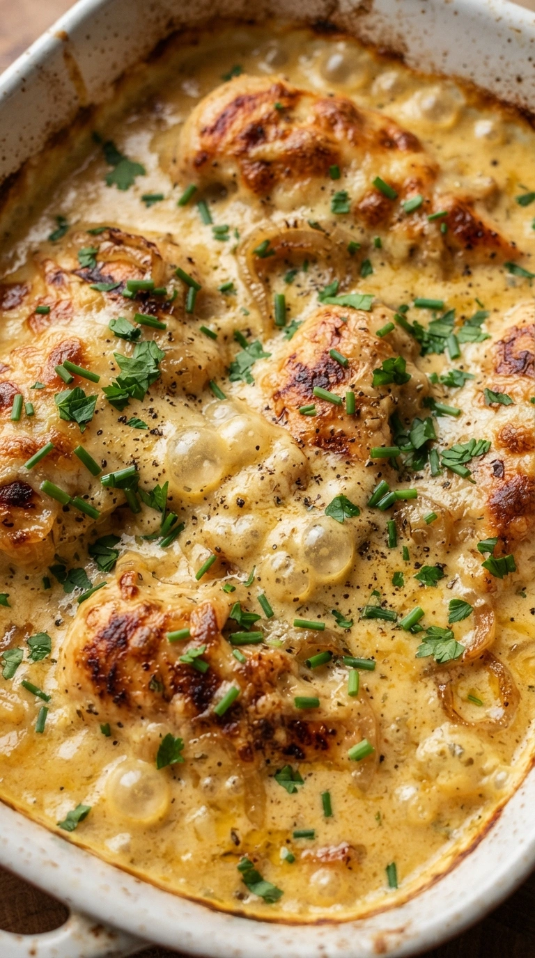 schnelle Rezepte – Sahne Hähnchen aus dem Ofen – cremig & zart