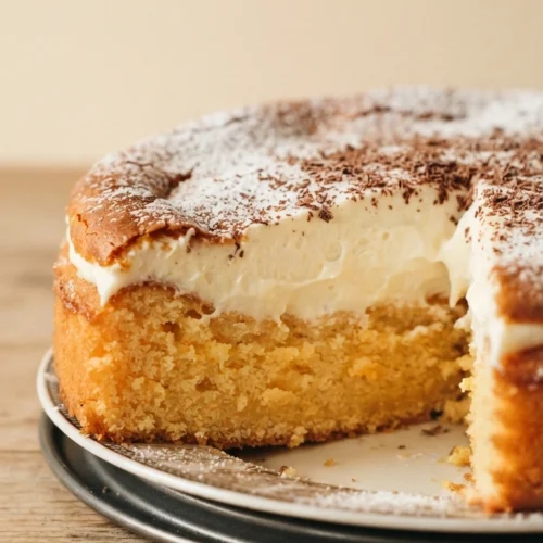 Fantakuchen mit Schmand: Saftiges Grundrezept mit cremiger Haube